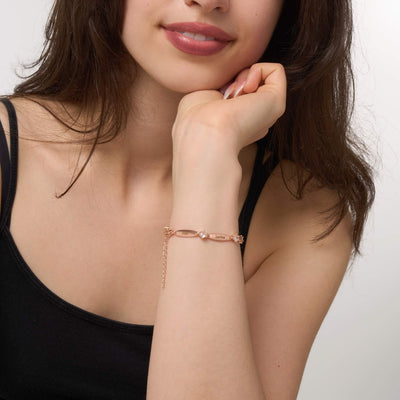 Personalizovaný Náramek s Tyčinkami a Krystaly