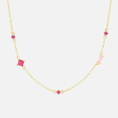 Multi Gem Necklace