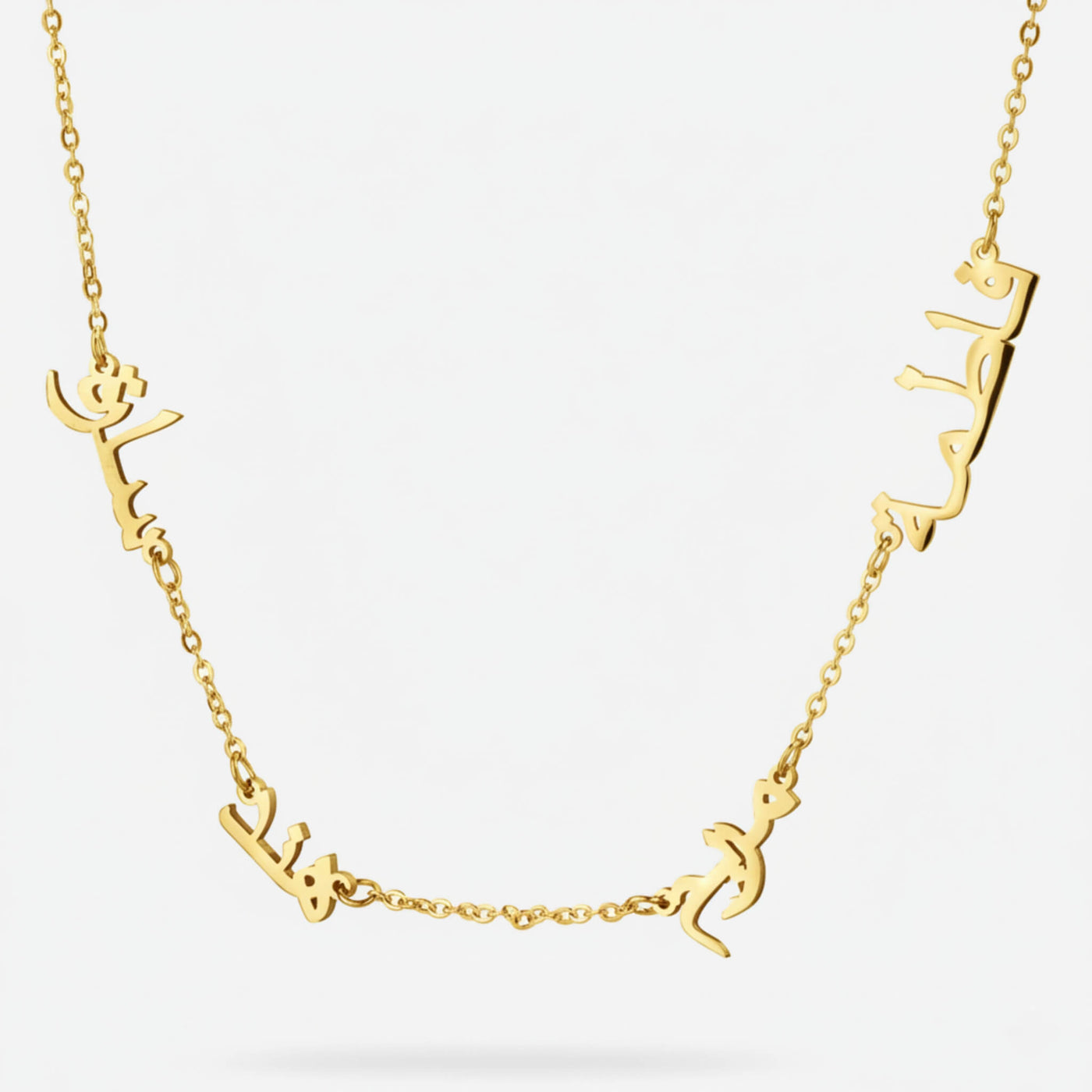 Personalizovaný Arabský Náhrdelník – Více Jmen