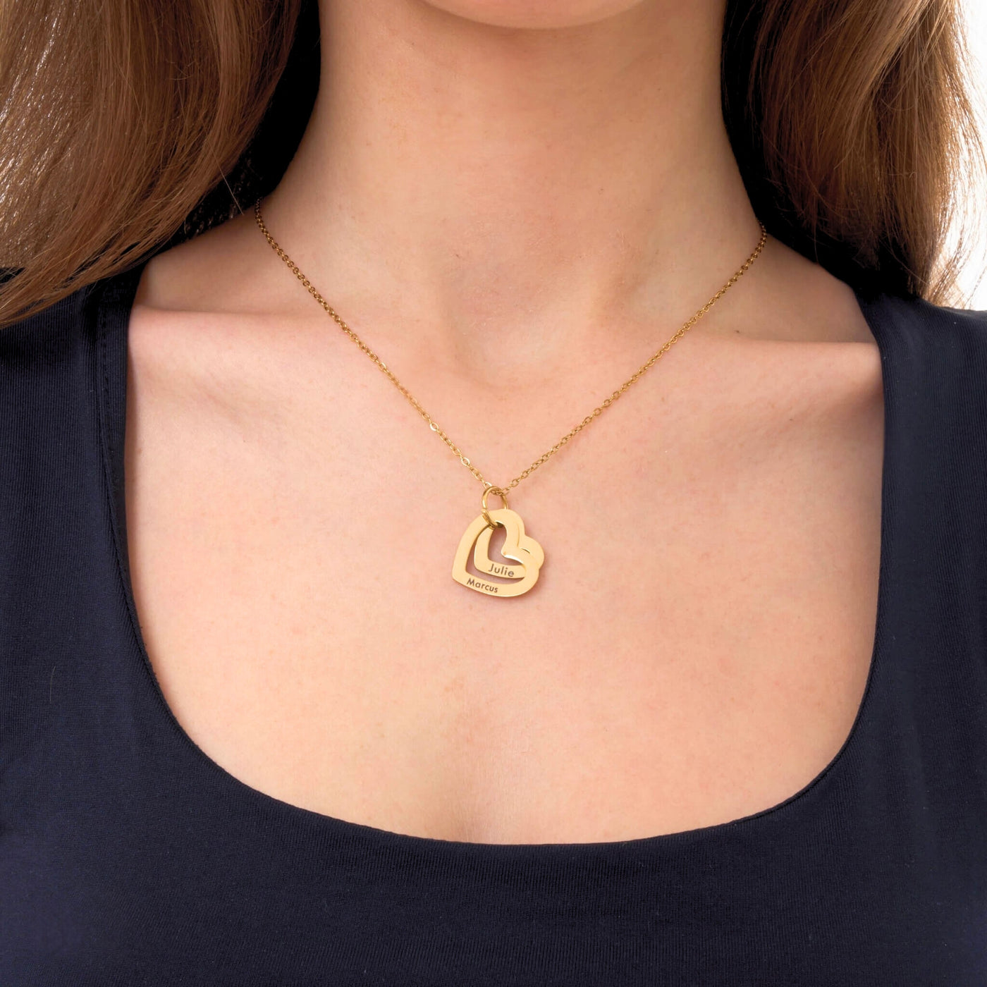 Personalizovaný Srdcový Náhrdelník